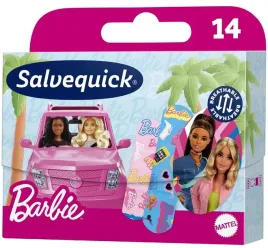 salvequick-plastry-opatrunkowe-dla-dzieci-barbie-14-sztuk