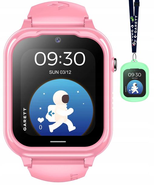 ﻿Smartwatch dziecięcy Garett Kids Essa GO 4G Różowy