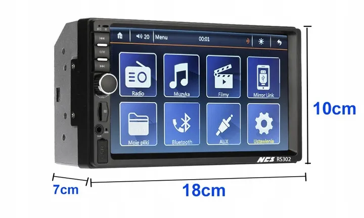 radio-2din-ekran-7-usb-samochodowe-sd-mp3-bt-stan-opakowania-oryginalne