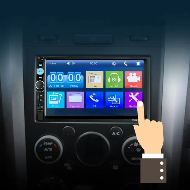 radio-samochodowe-bluetooth-2din-usb-dotyk-stan-opakowania-oryginalne-model-7010b