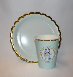 10x-pieski-blu-i-bingo-bluey-kubeczek-talerzyk-niebieski-papierowy