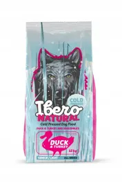 ibero-cold-pressed-dog-senior-all-breeds-duck-and-turkey-and-vegetables-12kg