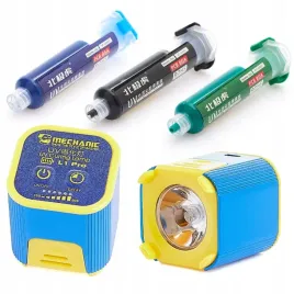 lampa-uv-z-bateria-mechanic-zestaw-3x-soldermaska-czarna-zielona-niebieska