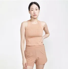 damska-koszulka-bez-rekawow-adv-hit-perforated-tan