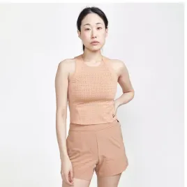 damska-koszulka-bez-rekawow-adv-hit-perforated-tan