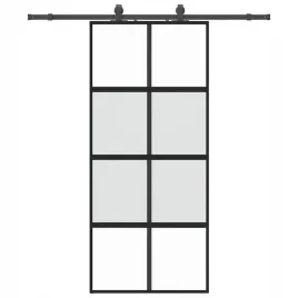 drzwi-przesuwne-z-zestawem-okuc-czarne-90x205cm-szklo-hartowane