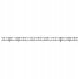 panele-ogrodzeniowe-z-grotami-stal-05-075-x-153-m-czarne