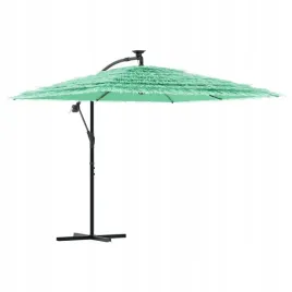 parasol-ogrodowy-na-stalowym-slupku-zielony-246x246x230-cm