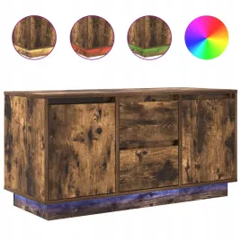 szafka-rtv-z-oswietleniem-led-dab-wedzony-100x41x50-cm