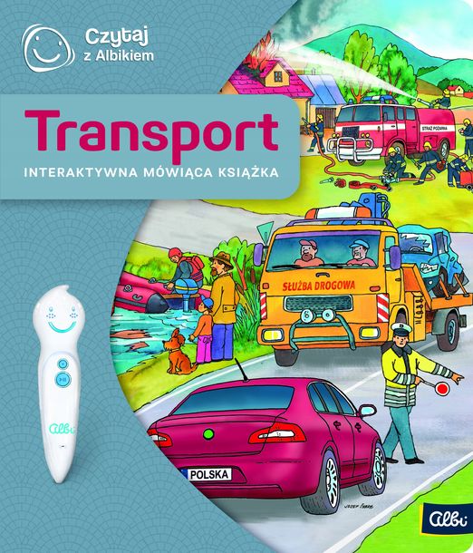 ﻿Czytaj z Albikiem Interak książka TRANSPORT