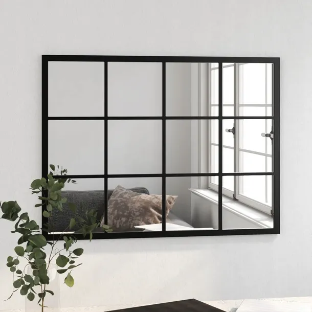 lustro-scienne-czarne-80-x-60-cm-metal-ksztalt-prostokat