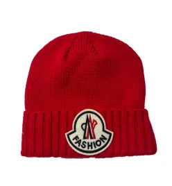 czapka-zimowa-fashion-ciemno-czerwona