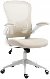 bezowy-fotel-obrotowy-twister-dzieciece-krzeslo-pracownicze-siatkowe