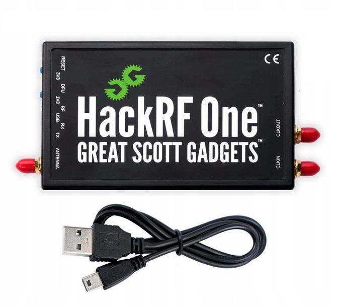 HackRF One Radio odbiornik i nadajnik SDR Skaner 1MHz-6GHz RFID GSM