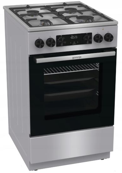 Kuchnia GORENJE GKS5C70HXF 70l LED Grill 50 cm Inox AquaClean