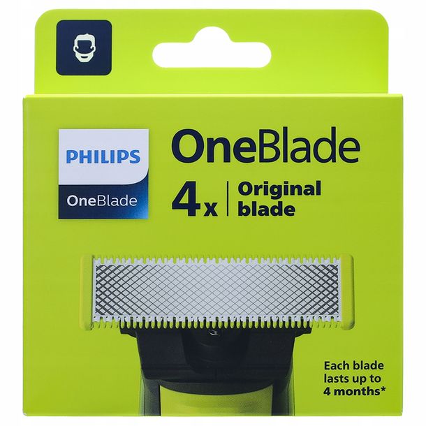 OSTRZA WYMIENNE PHILIPS QP240/50 ONE BLADE 4 SZT NOWE ORYGINALNE