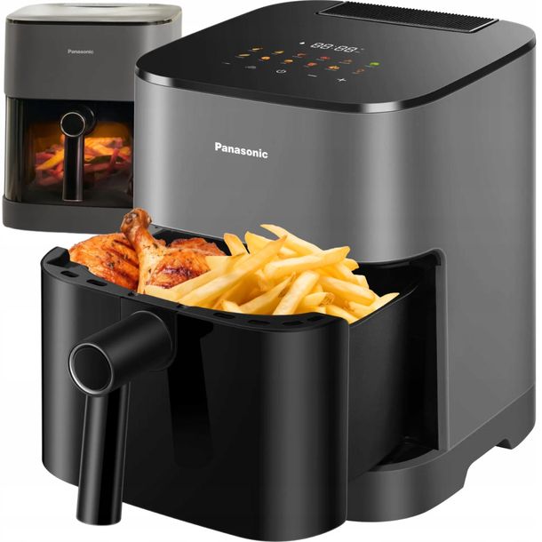 FRYTKOWNICA BEZTŁUSZCZOWA AirFryer PANASONIC NF-CC500SXE 5L 1450W LED