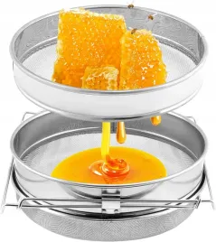 cedzidlo-do-miodu-sito-podwojne-nierdzewne-odstojnik-z-regulacja-24-cm