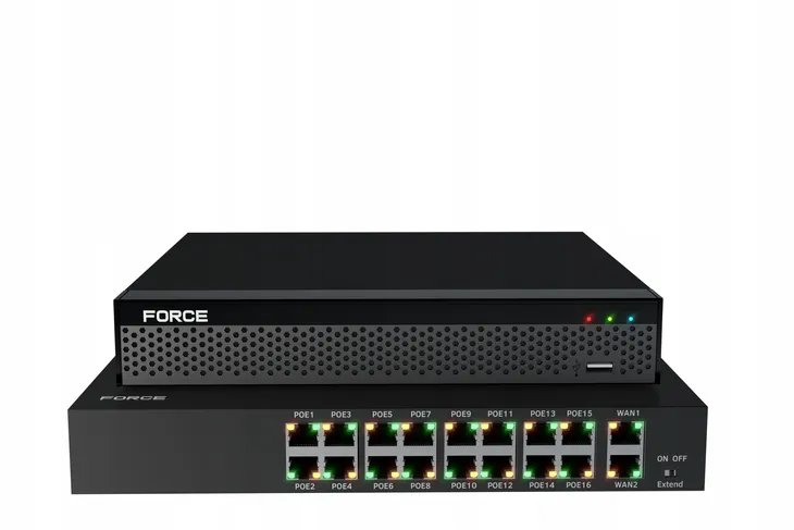 force-zestaw-monitoringu-8x-kamera-ip-8mpx-4k-dysk-1tb-switch-poe-16ch-liczba-zlaczy-usb-2