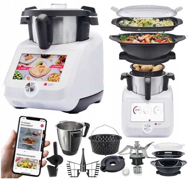 NOWY LIDLOMIX 2025 ROBOT MONSIEUR CUISINE SMART WI-FI RATY 0 MEGA ZESTAW