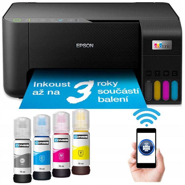URZĄDZENIE WIELOFUNKCYJNE Epson ET-2860 L3270 WiFi Dolewane tusze