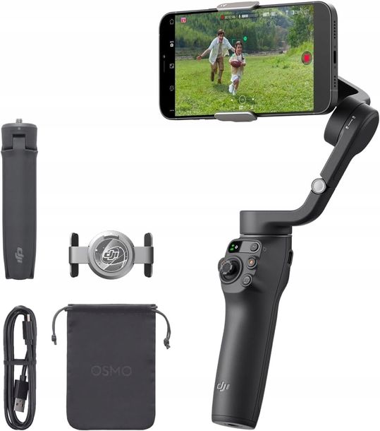 Gimbal DJI Osmo Mobile 6 (Slate Gray) - Zaawansowany Gimbal do Smartfona