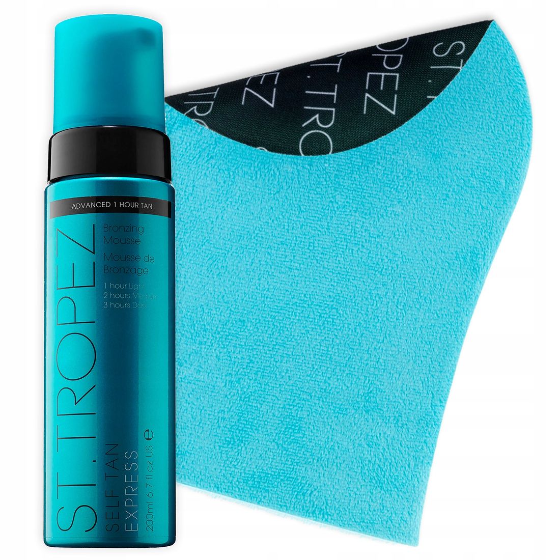 St.Tropez Tan Self Express Mousse 200ml + Rękawica ERLI.pl