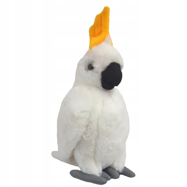 kakadu-biale-22cm-material-plastik-tkanina
