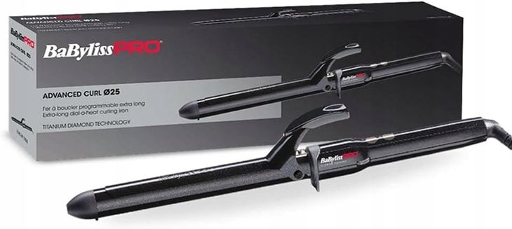 Lokówka tradycyjna tytanowa 25mm BabylissPro BAB2473TDE