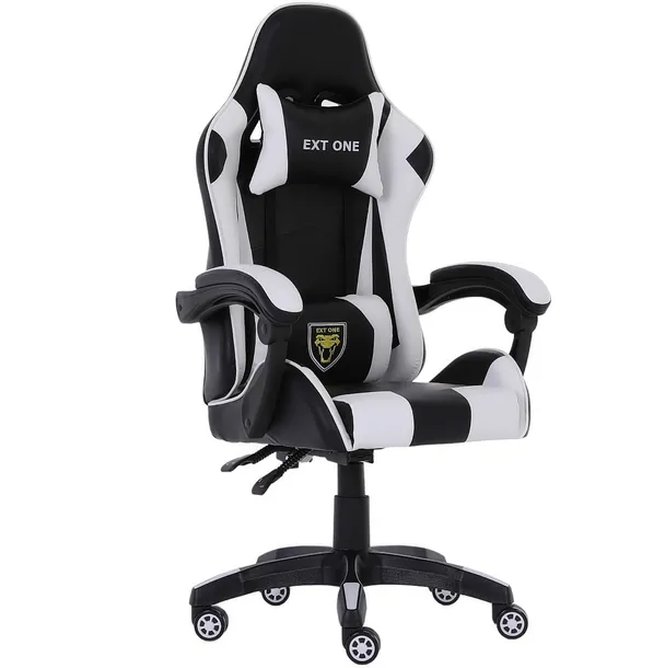 fotel-gamingowy-gracza-ext-one-white-stan-nowy
