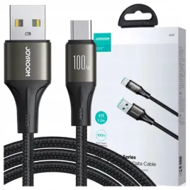 joyroom-kabel-usb-a-usb-c-przewod-1-2m-do-ladowania-100w-czarny