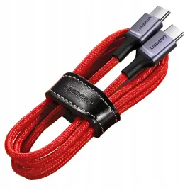 ugreen-kabel-usb-c-2-0-do-usb-c-2-0-3a-wytrzymaly-15m-czerwony