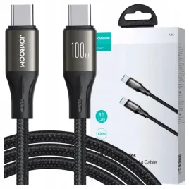 joyroom-kabel-usb-c-usb-c-100w-dlugi-przewod-1-2m-szybki-czarny-wytrzymaly