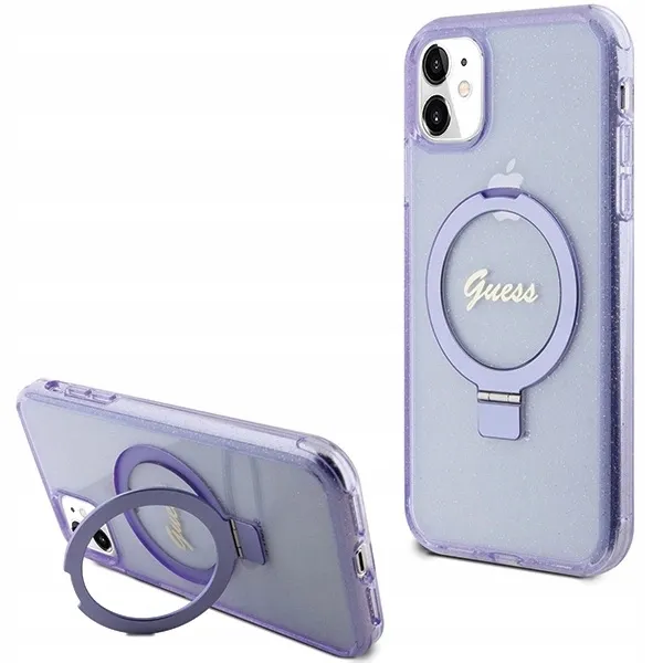 guess-etui-hardcase-do-iphone-11-xr-6-1-ring-stand-script-glitter