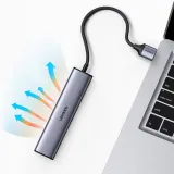 ugreen-adapter-3-usb-eth-usb-typ-c-pd-szary-do-laptopa-komputera-waga-z-opakowaniem-0-1-kg