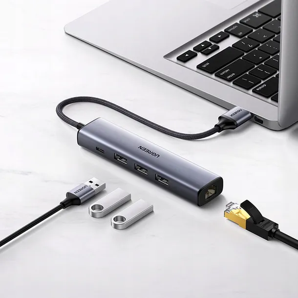 ugreen-adapter-3-usb-eth-usb-typ-c-pd-szary-do-laptopa-komputera-produkt-wprowadzony-do-obrotu-na-terenie-ue-przed-13-12-2024-tak