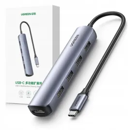 ugreen-6w1-hub-usb-typ-c-3x-usb-3-2-gen-1-hdmi-4k-60hz-czytnik-kart-sd-tf