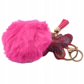 motyl-pompon-futrzany-brelok-do-kluczy-zawieszka-do-torebki-rozne-kolory