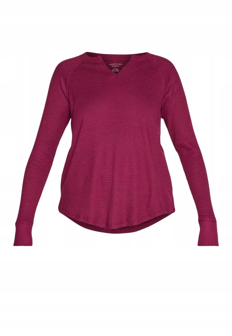 sweter-american-eagle-notch-neck-xxs-stan-nowy