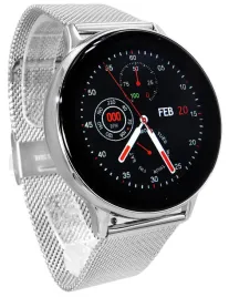 hagen-smartwatch-dt88pro-srebrny-bransoleta