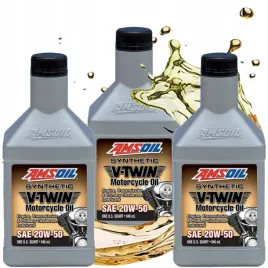 Zdjęcie produktu OLEJ SYNTETYCZNY HARLEY AMSOIL SYNTETIC MOTORCYCLE OILS 20W50 MCV 2,84L
