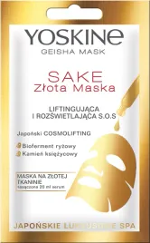 yoskine-geisha-mask-sake-zlota-maska-na-tkaninie-liftingujaca-i-rozswietlaj