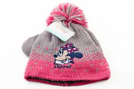 komplet-czapka-rekawiczki-disney-minnie-dla-dziewczynki-zimowy-szaro-rozowa