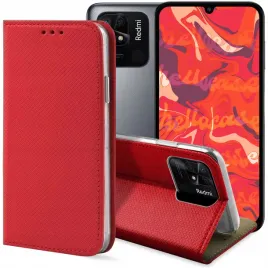 etui-z-klapka-do-xiaomi-redmi-10c-12c-czerwone-magnetyczne-case-kabura