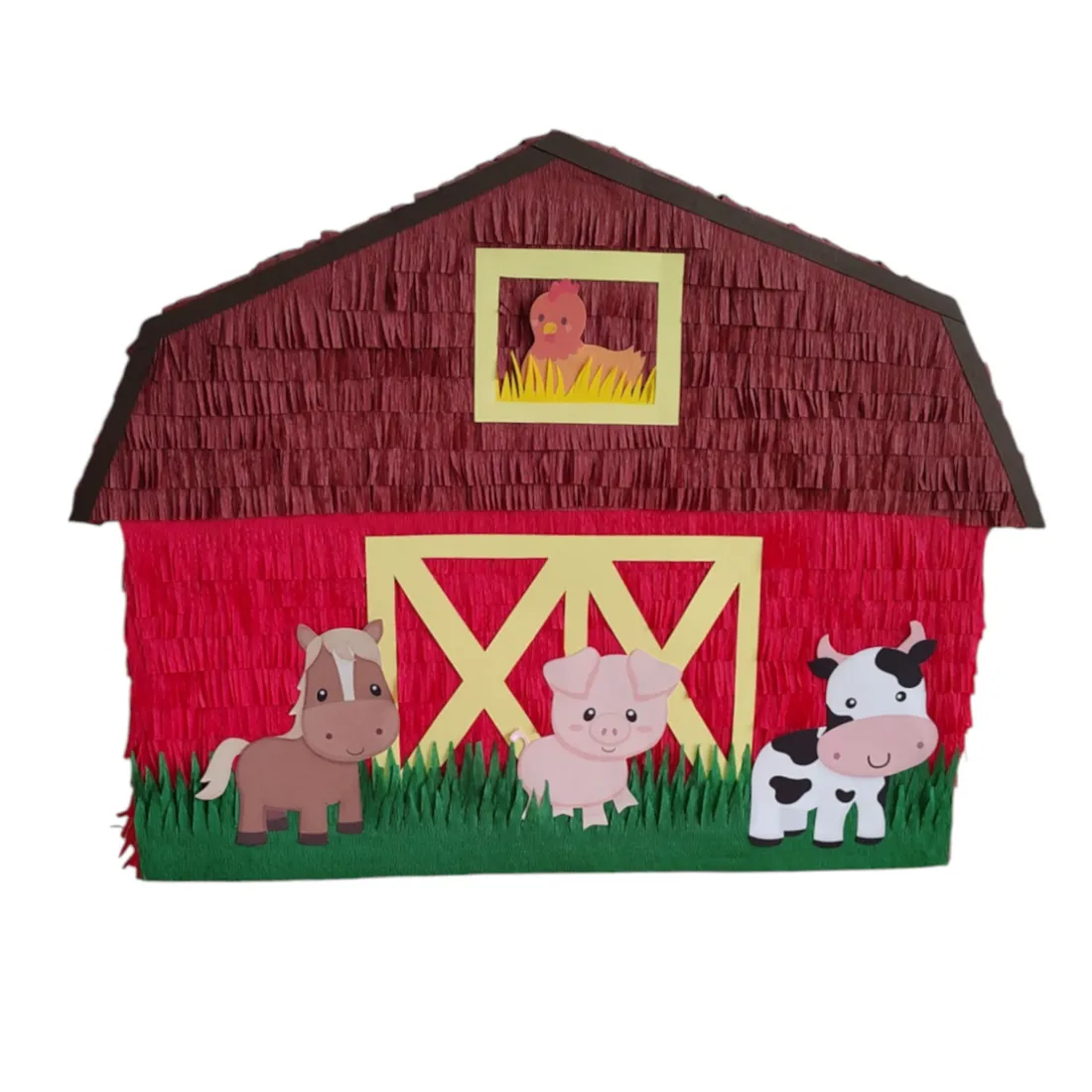 piniata-farma-urodziny-kijek-gratisy-elementy-zestawu-kij-do-rozbijania-piniaty-balony-konfetti-piniata