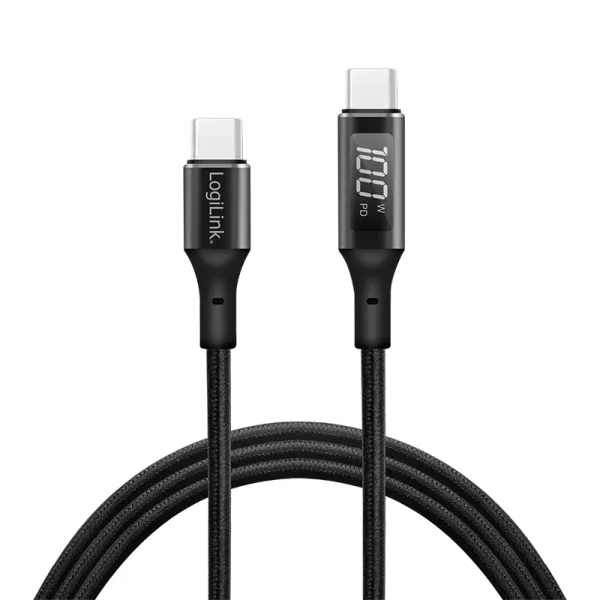 kabel-logilink-usb-typ-c-usb-typ-c-1-m-czarny-certyfikat-ce