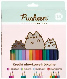 kredki-olowkowe-pusheen-18-kolorow-bambino