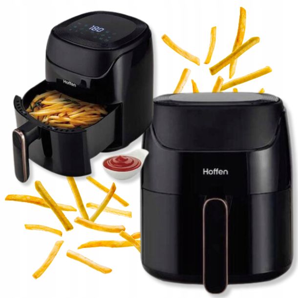 Frytkownica beztłuszczowa Air fryer Hoffer 3.8L 1400W AF-5164