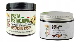 pasta-waniliowa-z-wanilia-bourbon-100g-pasta-pistacjowa-sycylijska-200g