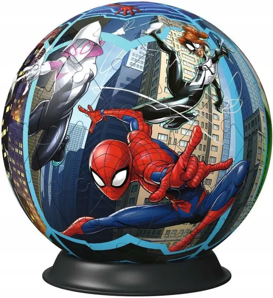 puzzle-72-3d-kula-spiderman-ravensburger-stan-nowy